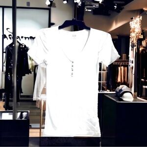 GAP short sleeved henley.